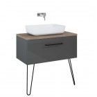 Elita Meble Futuris Anthracite szafka podumywalkowa szer. 90 cm 167238