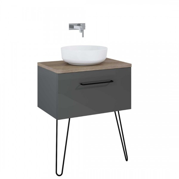 Elita Meble Futuris Anthracite szafka podumywalkowa szer. 70 cm 167237