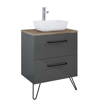 Elita Meble Futuris Anthracite szafka podumywalkowa szer. 70 cm 167223