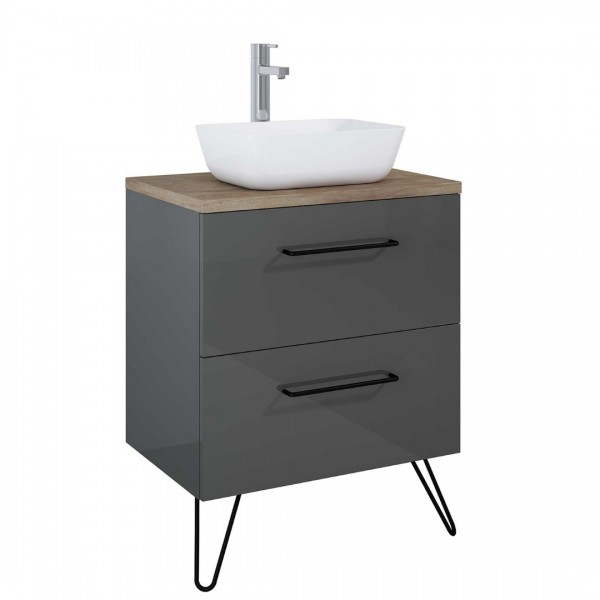 Elita Meble Futuris Anthracite szafka podumywalkowa szer. 70 cm 167223