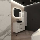 Elita Meble Futuris White szafka podumywalkowa szer. 90 cm 167221