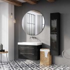 Elita Meble Barcelona Black szafka podumywalkowa szer. 60 cm 164348