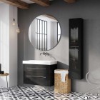 Elita Meble Barcelona Black szafka podumywalkowa szer. 80 cm 164349