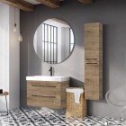 Elita Meble Barcelona szafka podumywalkowa 80 cm dąb canela 169123