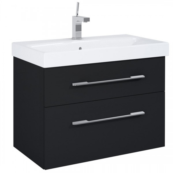 Elita Meble Barcelona szafka podumywalkowa 80 cm czarny mat 169127
