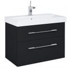 Elita Meble Barcelona szafka podumywalkowa 80 cm czarny mat 169127