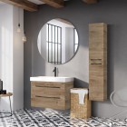 Elita Meble Barcelona słupek wiszący 150 cm dąb canela 169125
