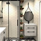 Elita Meble Barcelona Black uchwyt 36,9 cm 168635