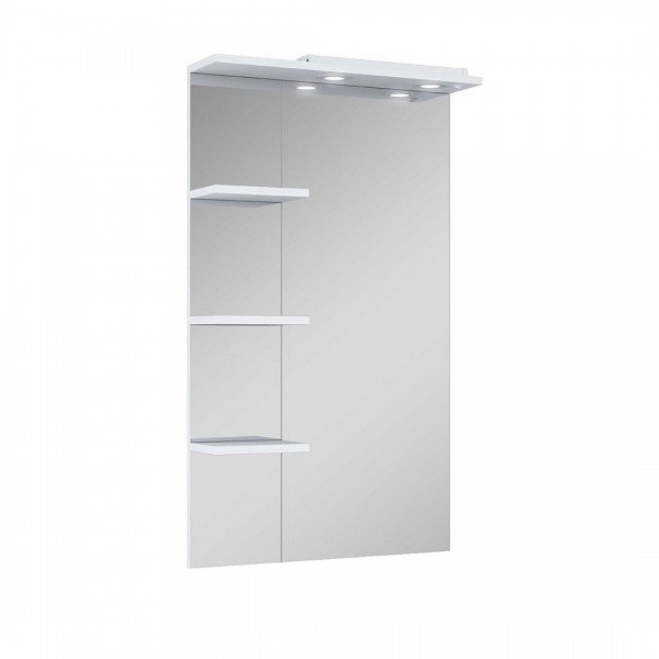 Elita Meble Amigo lustro LED szer 60 cm z półkami 974754