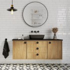 Elita Meble Look uchwyt gałka do szafki czarny mat 168839