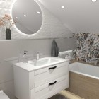 Elita Meble Uchwyt skóra czarny 168407