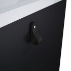 Elita Meble Uchwyt skóra czarny 168407