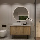 Elita Meble Uchwyt skóra brązowy 168297