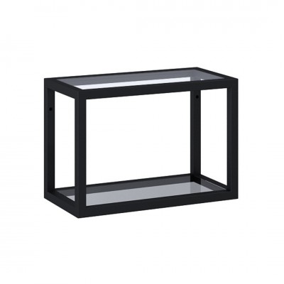 Elita Meble Look Black stelaż wiszący z półkami 168188