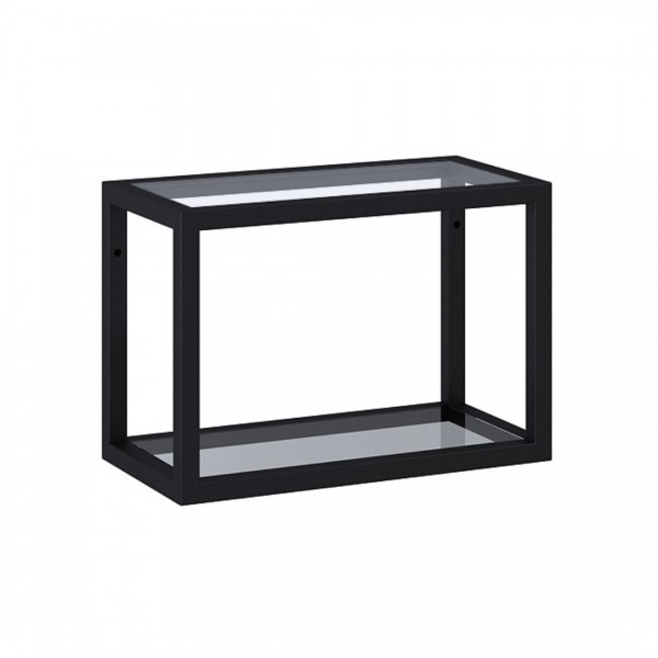 Elita Meble Look Black stelaż wiszący z półkami 168188