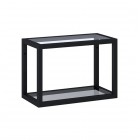 Elita Meble Look Black stelaż wiszący z półkami 168188