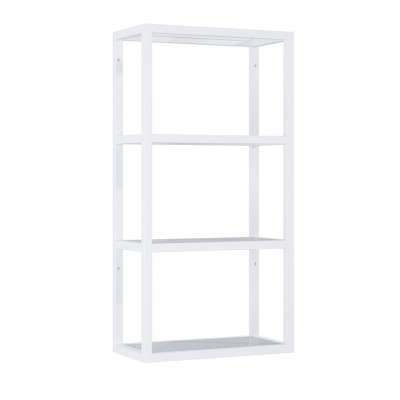 Elita Meble Look White stelaż wiszący z półkami 168187