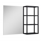 Elita Meble Look Black stelaż wiszący z półkami 168186