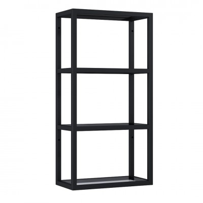 Elita Meble Look Black stelaż wiszący z półkami 168186