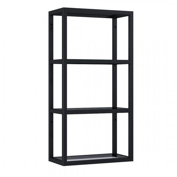 Elita Meble Look Black stelaż wiszący z półkami 168186