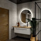 Elita Meble podpora blatu 43x15 cm czarny mat 167492