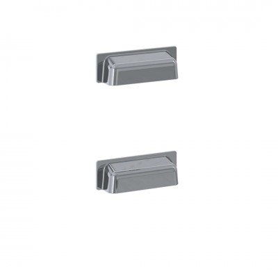 Elita Meble Inge uchwyty 8,4 cm chrom 2 szt. 167189