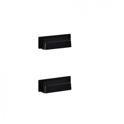 Elita Meble Inge uchwyty 8,4 cm czarny mat 2 szt. 167192