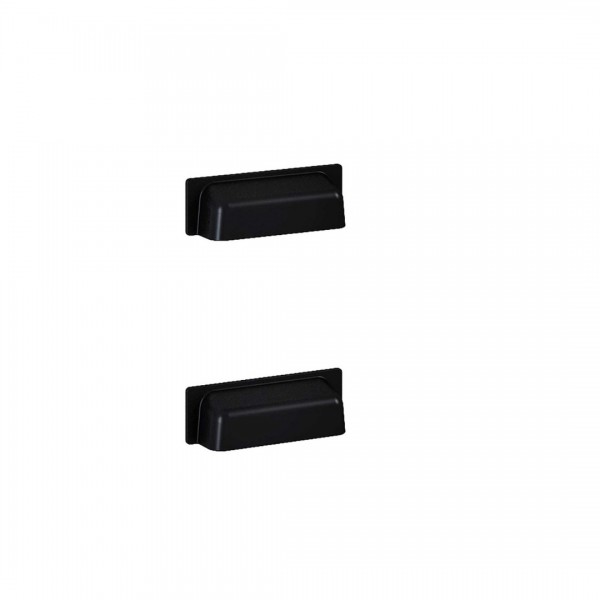 Elita Meble Inge uchwyty 8,4 cm czarny mat 2 szt. 167192
