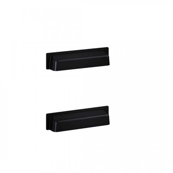 Elita Meble Inge uchwyty 11,6 cm czarny mat 2 szt. 167193