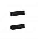 Elita Meble Inge uchwyty 11,6 cm czarny mat 2 szt. 167193