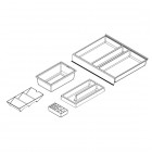 Elita Meble Organizer modułowy L40 anthracite matt 167353