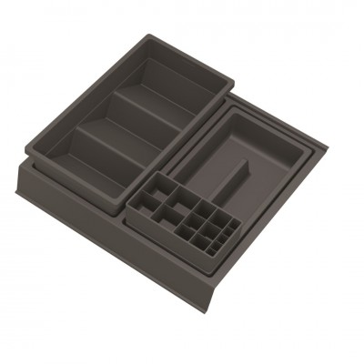 Elita Meble Organizer modułowy L35 anthracite matt 167352