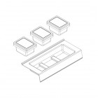 Elita Meble Organizer modułowy S35 anthracite matt 167348