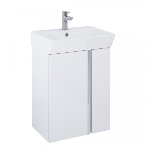 Elita Meble Skye White zestaw szafka z umywalką 50 cm 168348