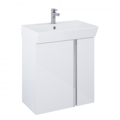 Elita Meble Skye White zestaw szafka z umywalką 60 cm 168349