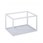 Elita Meble Look White stelaż podszafkowy z półką szklaną szer. 60 cm 168184