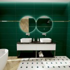 Elita Meble Look Black stelaż podszafkowy z półką szklaną szer. 80 cm 167666