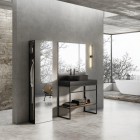 Elita Meble lustro stojące 50/190 Dąb Canela/Black Mat 168366