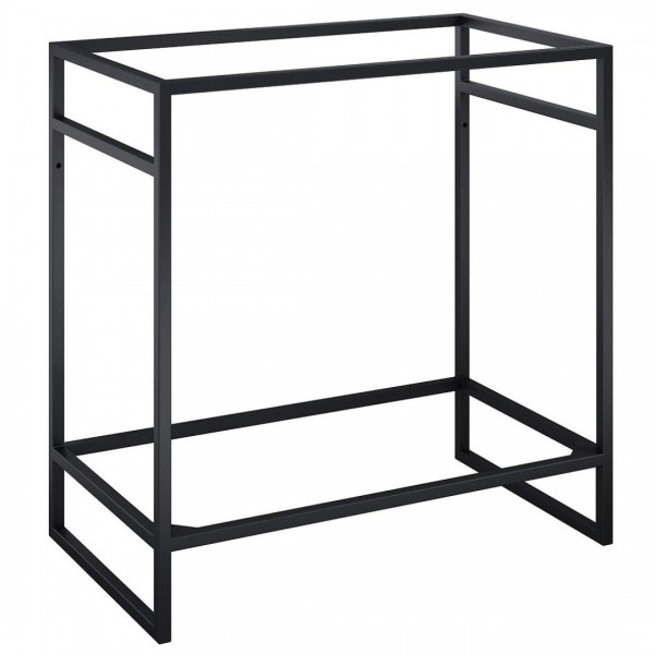 Elita Meble Indus stelaż 80 cm stojący czarny mat 168670