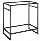 Elita Meble Indus stelaż 80 cm stojący czarny mat 168670