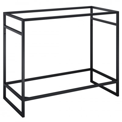 Elita Meble Indus stelaż 100 cm stojący czarny mat 168667