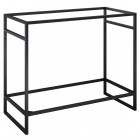 Elita Meble Indus stelaż 100 cm stojący czarny mat 168667