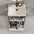 Elita Meble Indus szafka 60 cm do stelaża biały połysk 168671