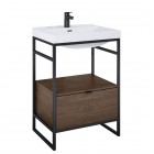 Elita Meble Indus szafka 60 cm do stelaża orzech lincoln 168679