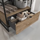 Elita Meble Indus szafka 80 cm do stelaża dąb canela 168676