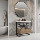 Elita Meble Indus szafka 80 cm do stelaża dąb canela 168676