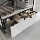 Elita Meble Indus szafka 100 cm do stelaża biały połysk 168673