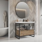 Elita Meble Indus szafka 100 cm do stelaża dąb canela 168677