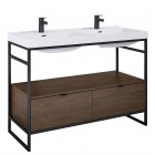 Elita Meble Indus szafka 120 cm do stelaża orzech lincoln 168682