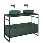 Elita Meble Indus szafka 120 cm do stelaża zielony mat 168752